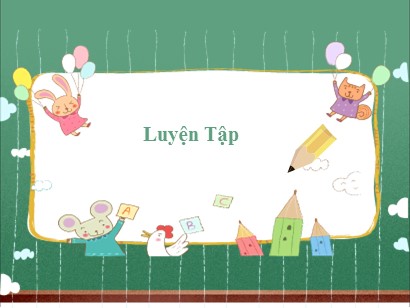 Bài giảng Toán Lớp 1 (Cánh diều) - Bài 8: Luyện tập (Trang 20)