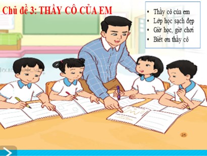 Bài giảng Hoạt động trải nghiệm 1 (Cánh diều) - Chủ đề 3: Thầy cô của em - Bài 11: Giờ học, giờ chơi