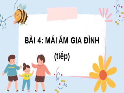 Bài giảng Tiếng Việt 3 (Cánh diều) - Bài 4: Mái ấm gia đình (Tiếp) - Bài đọc 2: Cha sẽ luôn bên con